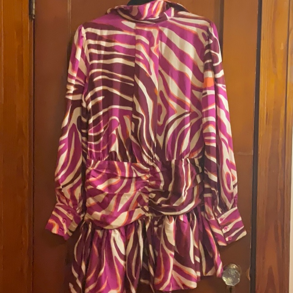 Luxxel Purple and Orange Dress - Picture 12 of 12